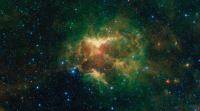 NASA的Spitzer望远镜捕获了 “杰克-o-灯笼” 星云的图像